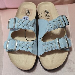 Cliffs By White Mountain Genesis Blue Sandals